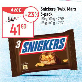Tyčinka Snickers