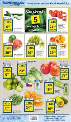 akční leták Tesco 22.5.2024-28.5.2024