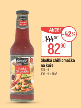 Chilli omáčka sladká Exotic food