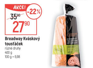 Chléb kváskový Tousťáček Breadway