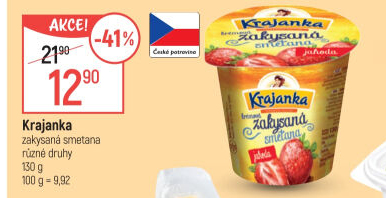 Dezert zakysaný Krajanka