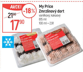 Mražený krém My Price