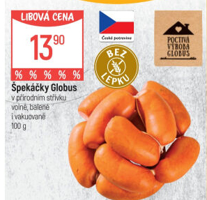 Špekáčky Globus