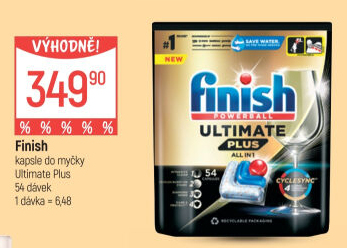 Tablety do myčky Finish Ultimate Plus