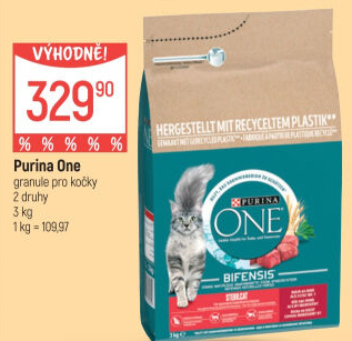 Granule pro kočky One Purina