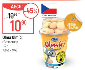 Jogurt Olmíci Olma