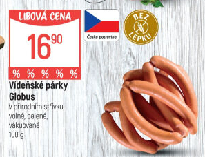 Párky vídeňské Globus
