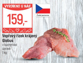 Řízky vepřové Globus