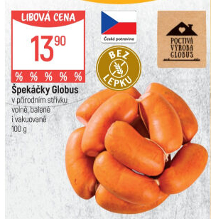 Špekáčky Globus
