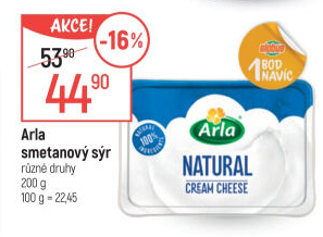 Sýr čerstvý smetanový Arla