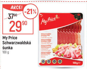 Schwarzwaldská šunka My Price