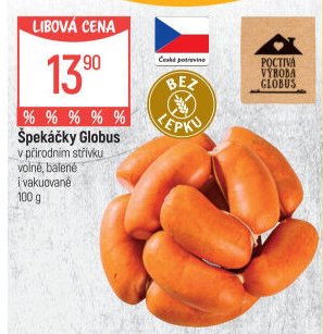 Špekáčky Globus
