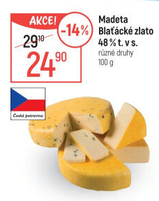 Sýr Blaťácké zlato Madeta