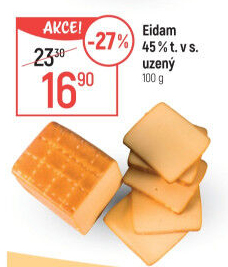 Sýr Eidam uzený 45%