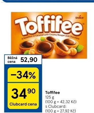 Bonboniéra Toffifee Storck