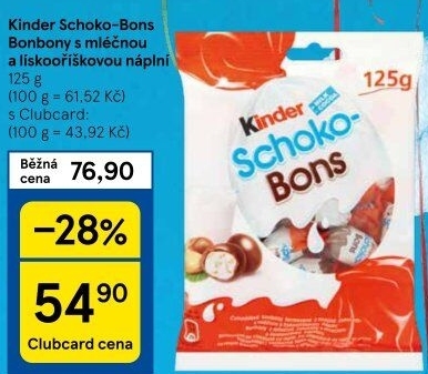 Bonbony Schokobons Kinder