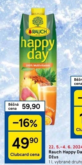 Džus Happy Day Rauch
