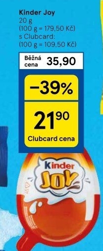 Kinder Joy s překvapením
