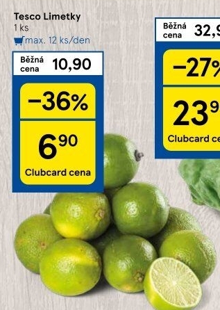 Limety Tesco