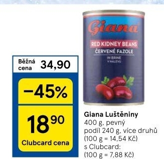 Luštěniny Giana