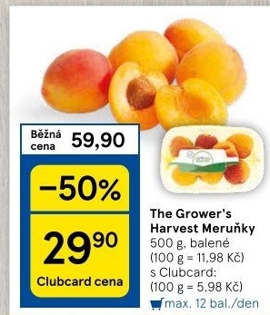 Meruňky The Grower'