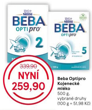Mléčná výživa Beba Optipro Nestlé
