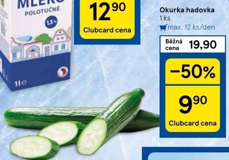 Okurka salátová - hadovka