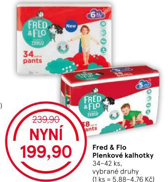 Pleny dětské Pants Fred&amp