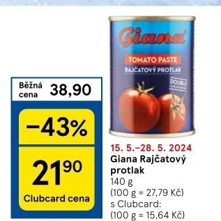 Rajčatový protlak Giana
