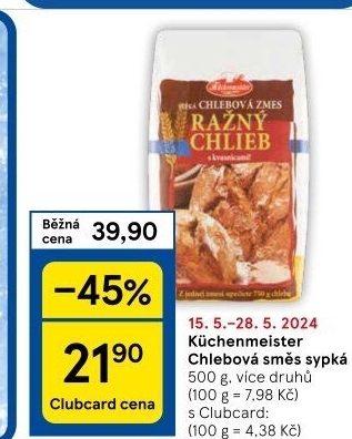 Směs na chléb Küchenmeister