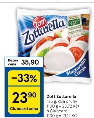 Sýr Zottarella Zott