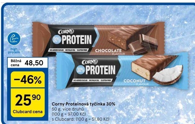 Tyčinka Protein Corny