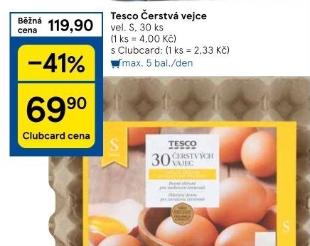 Vejce S Tesco