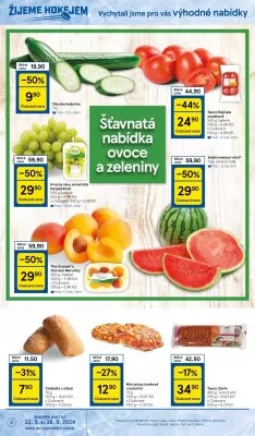 akční leták Tesco 22.5.2024-28.5.2024
