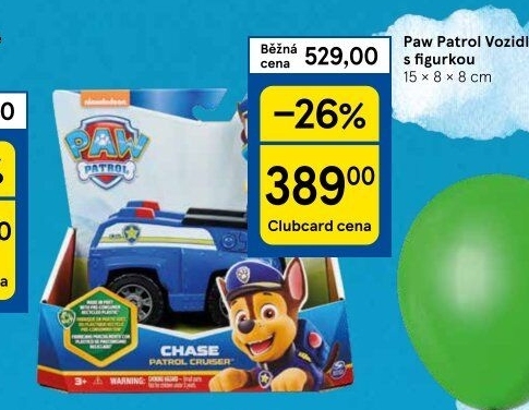 Autíčko Paw Patrol Spin Master