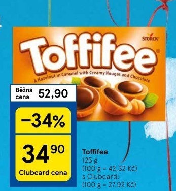 Bonboniéra Toffifee Storck