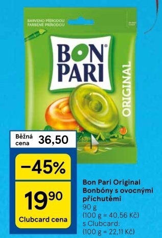 Bonbony Bon Pari Nestlé