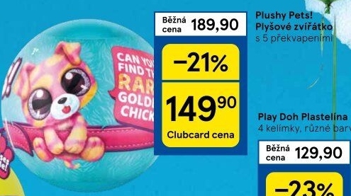 Koule s překvapením Plushy Pets! 5 Surprise Zuru