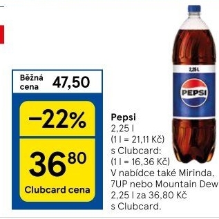 Limonáda Pepsi