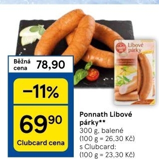 Párky libové Ponnath