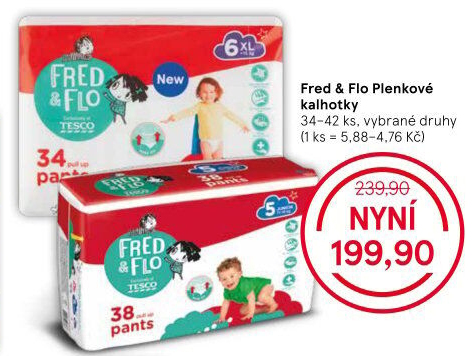 Pleny dětské Pants Fred&amp
