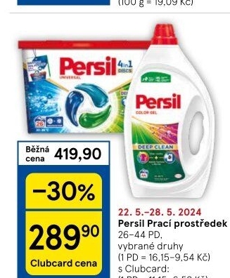 Prací prostředky Persil