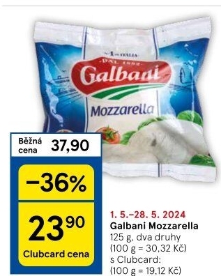 Sýr Mozzarella Galbani