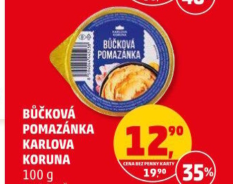 Bůčková pomazánka Karlova Koruna