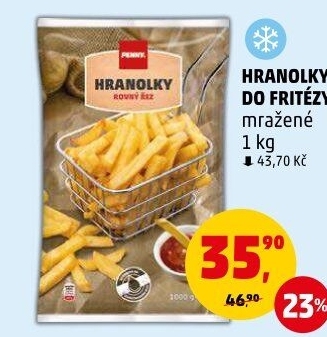 Hranolky mražené Penny