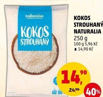 Kokos strouhaný Naturalia