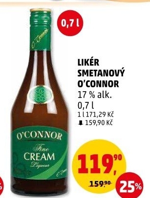 Likér smetanový O'