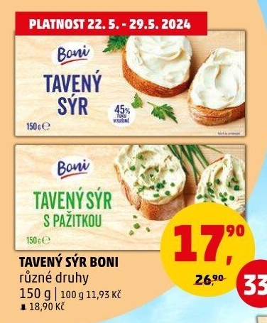 Sýr tavený Boni