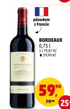 Víno Bordeaux