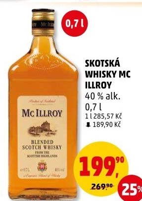 Whisky Mc Illroy Blended